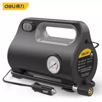 得力工具DL880280车载充气泵(黑)(台)
