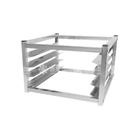 鑫星奈 置物架冷柜冰箱多层托盘架厨房工作台内部隔层架烤盘架4层烤盘架