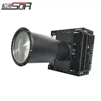 松润 远程投射灯聚光灯LED强光灯防水支架款 200W SOR-B602[射距1800米]