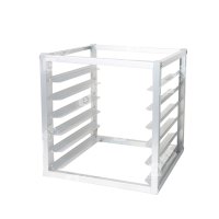 居将 置物架冷柜冰箱多层托盘架厨房工作台内部隔层架烤盘架 6层铝合金盘架