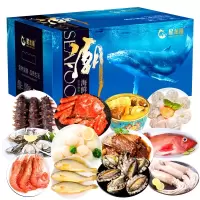 星龙港 大展宏图海鲜礼盒4810g