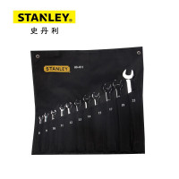 扳手 史丹利/STANLEY 93-611-22 两用扳手 铬钒合金钢 11个