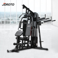 捷瑞特JOROTO美国品牌综合训练器 多功能健身器材 三人站力量器械 G116