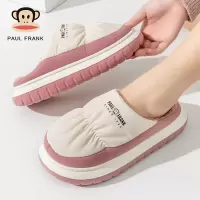 2023大嘴猴/Paul Frank 情侣居家羽绒布鞋面EVA鞋底