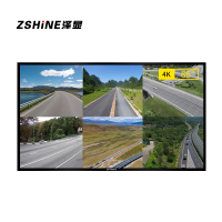 泽显 Zshine 86英寸液晶监控显示器 工业级4K高清监视器 安防视频监控显示屏 含壁挂支架 ZX-X86J