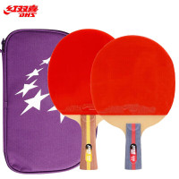 红双喜 乒乓球拍二星级横直对拍 H2