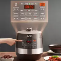 苏 泊 尔 全自动智能预约电压力锅6L大容量触控面板家用保温煮饭煲汤易清洁双球釜内胆60YC8001Q高压锅4-8人