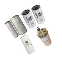 陕汽SX2190N三滤套装(空滤机滤柴油燃油滤芯燃油预滤)滤清器5件