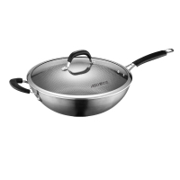 炒锅 爱仕达/ASD CC34E2Q 304不锈钢