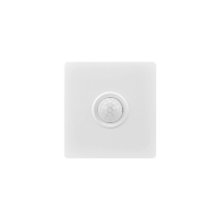 人体红外雷达感应开关面板 Q6 二线 86*86mm 孔距60-65mm