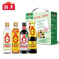海天致美味-海天0添加 金标生抽蚝油料酒米醋调味料