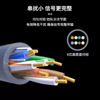 海康威视超五类网线工程监控专用0.5mm线径无氧铜非屏蔽双绞线超5类网线