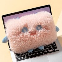 点小洁充电热水袋暖手宝电暖宝暖水袋卡通毛绒套装可拆洗粉色