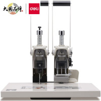 得力(deli)3885 省力型38MM单据打孔机 单据发票铆管热熔财务凭证装订机 自动断电保护 380页