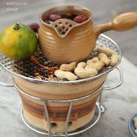 企业定制 锦知兴室内家用烤火炉户外煮茶壶围炉煮茶大号套装4件套带壶