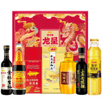 金龙鱼龙凤呈祥大礼包B款 1500g+2500ml