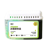 陌莎(mosha) 冰箱除味盒双腔分工(除菌+除臭)160g*3盒
