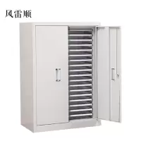 风雷顺文件柜抽屉式票据多层分类箱档案柜合同资料架烘焙收纳样品柜带门36抽柜