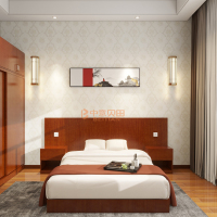 中意贝田 BT-JDC78 床酒店家具床公寓床1.8米单人床卧室家具宿舍床