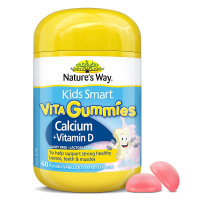 Nature’s Way佳思敏 儿童钙复合维生素d3钙软糖 钙+VD 25267 60粒/瓶 澳洲进口 2岁以上
