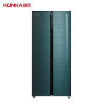 康佳(KONKA)407L对开门风冷冰箱BCD-407WD5EBL