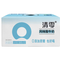 君乐宝清零风味酸牛奶1*12*200克