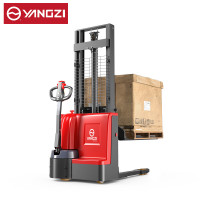 扬子(YANGZ) 电动叉车堆高车步行式托盘升降堆垛车搬运升高装卸车 PSL20-35 2吨3.5米