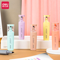 得力S616薄雾系柔彩荧光笔(VIEW)(混)(24盒)