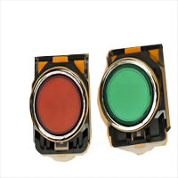 按钮 L38 绿色-常开