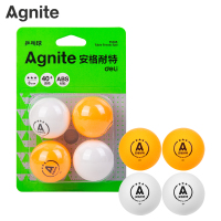 得力安格耐特F2395三星乒乓球(黄色、白色)(4个/卡)/1卡