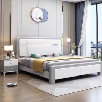 方解实(FANGJIESHI)儿童床简约现代男孩女孩青少年1.5米实木床单人床