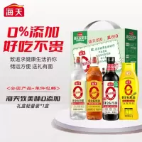 海天致美味0添加调味品礼盒套装(轻量装)(中华老字号)