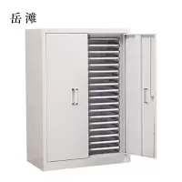 岳滩文件柜抽屉式票据多层分类箱档案柜合同资料架烘焙收纳样品柜带门36抽柜