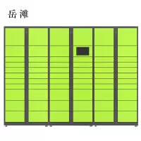 岳滩智能快递柜小区快递自提柜派件柜室外寄存柜信报箱储物柜一主两幅65格