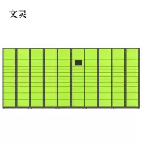 文灵智能快递柜小区快递自提柜派件柜室外寄存柜信报箱储物柜一主四副109格