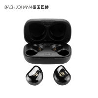 bach johann 德国巴赫T7真无线蓝牙耳机tws迷你双耳运动防水苹果索尼降噪耳机 幸运红
