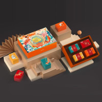 露华春茶叶礼盒 送长辈客户送礼 敦煌飞天颂福 礼盒200g