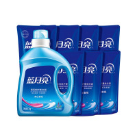 蓝月亮薰衣草亮白增艳洗衣液2kg+薰衣草亮白增艳洗衣液袋装500g×7