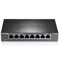 TP-LINK 8口千兆交换机 TL-SG1008D 监控网络网线分线器 分流器 金属机身