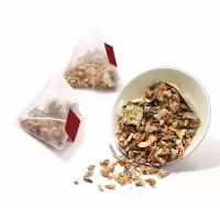 同仁堂 胖大海雪梨金银花罗汉果甘草菊花茶滋补清润毒排肺护养生茶120g