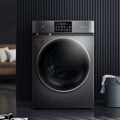 TCL 滚筒洗衣机 G100T200-D 单洗款 550mm超薄嵌入 炫彩触控屏直驱变频低音洗涤 不含安装(单位:台)