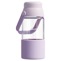 巴米樂(BAMILE)海棠玻璃杯BNL-BL223-360 浅紫色(LX)/个