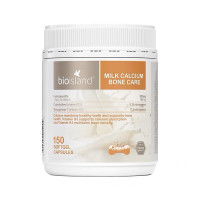 佰澳朗德Bio Island 成人乳钙胶囊01294 成人钙片牛乳钙胶囊 150粒/瓶