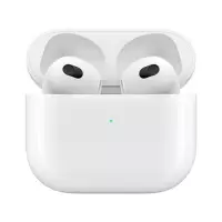 苹果 无线蓝牙耳机 AirPods (第三代) 含闪电充电盒(单位:个)