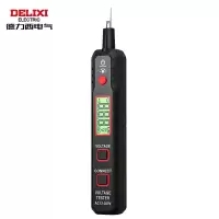德力西电气测电笔感应式电工多功能数显电笔带照明 12-300V(单位:支)