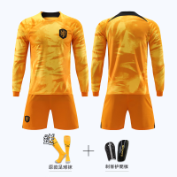 荷兰主场球服 长袖主场-带队徽