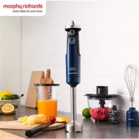 摩飞电器(Morphyrichards) 料理棒多功能家用婴儿辅食机搅拌机手持料理机榨汁机 MR6006蓝色