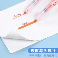 晨光 单头 荧光笔本味AHM27301紫(12/盒)