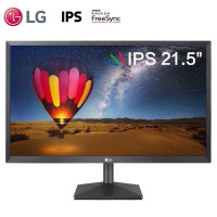 LG 21.5英寸 电脑显示器75Hz IPS硬屏台式显示屏幕 22MN430H-B