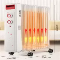 TIFICY 油酊电暖气 三档可调 倾倒断电 恒温型 220V 2200W 50Hz 13片 净重大于等于10kg
